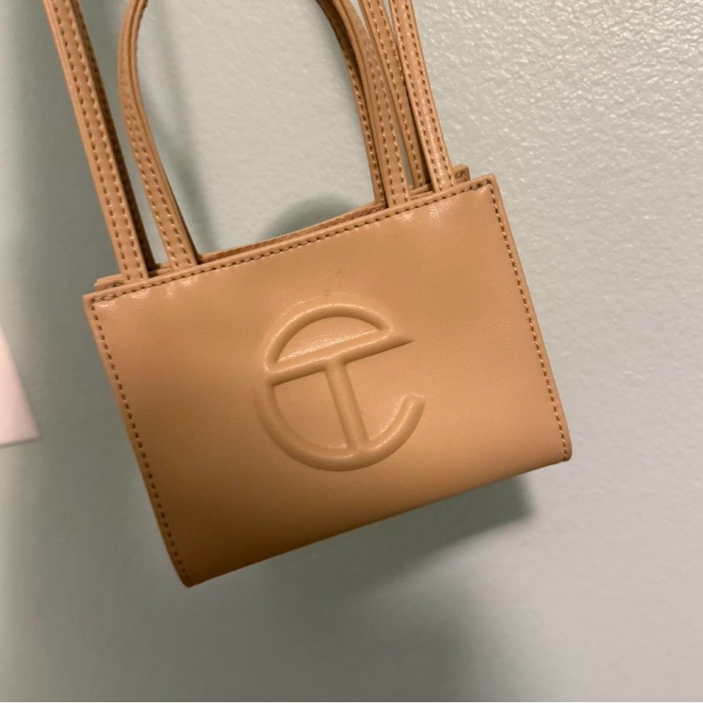 Telfar Beige Mini Bag